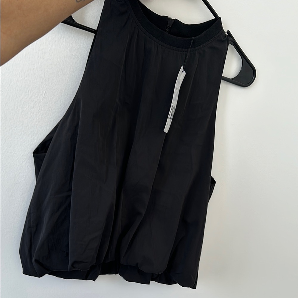 NWT! ZARA Black Sleeveless Women's Top